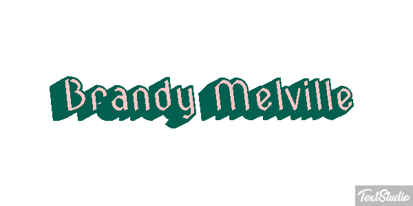 Brandy Melville Effetto testo