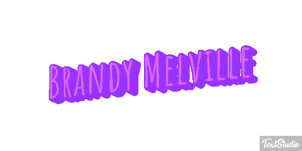 Brandy Melville Effetto testo