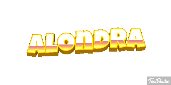 Alondra Effet de texte