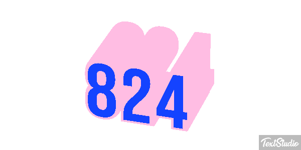 824 Efeito do texto