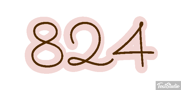 824 Efeito do texto