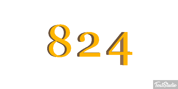824 Efeito do texto