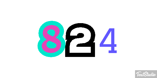 824 Efeito do texto