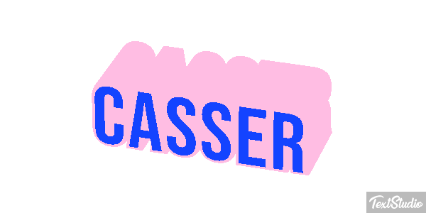 Casser Texteffekt