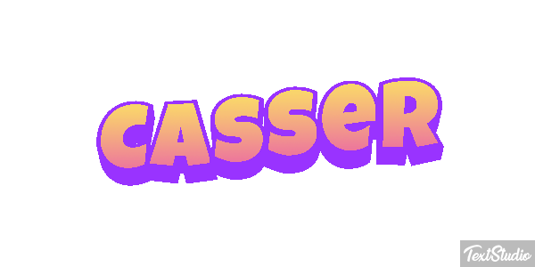 Casser Texteffekt