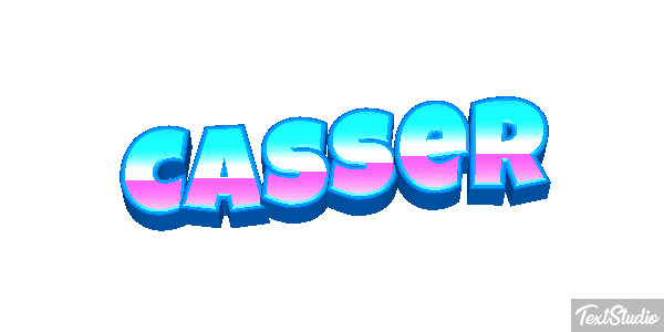 Casser Texteffekt