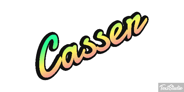 Casser Texteffekt