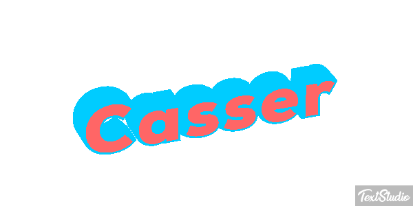 Casser Texteffekt