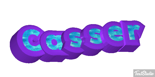 Casser Texteffekt