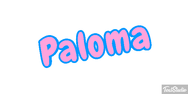 Paloma Efecto de texto