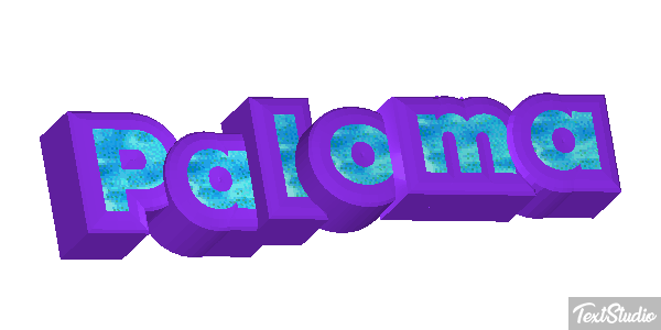 Paloma Efecto de texto