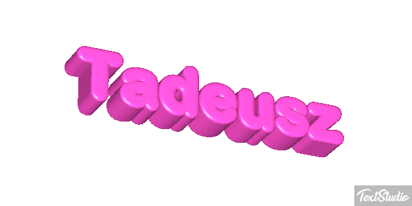 Tadeusz テキスト効果
