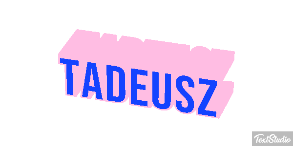 Tadeusz テキスト効果