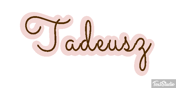 Tadeusz テキスト効果