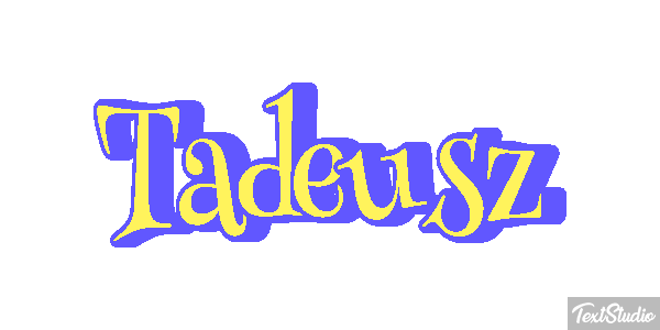 Tadeusz テキスト効果