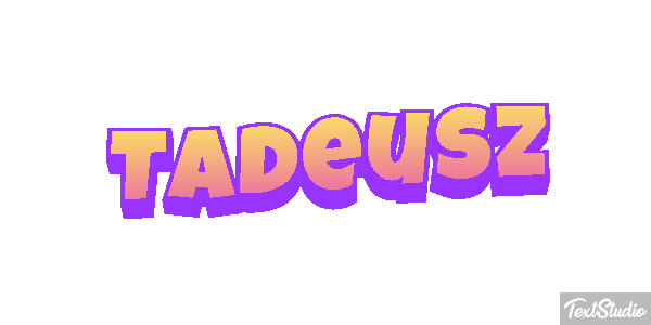 Tadeusz テキスト効果