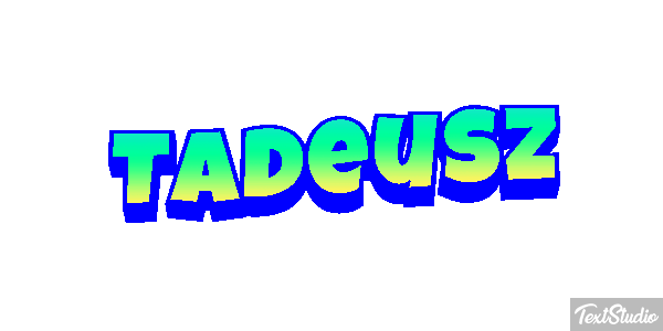 Tadeusz テキスト効果