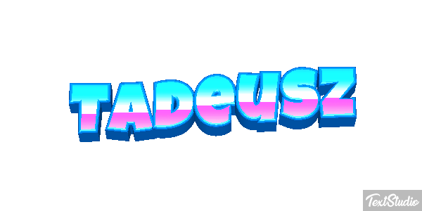 Tadeusz テキスト効果