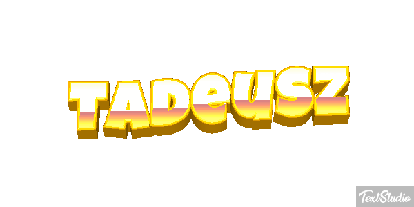 Tadeusz テキスト効果