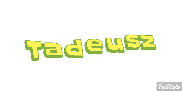 Tadeusz テキスト効果