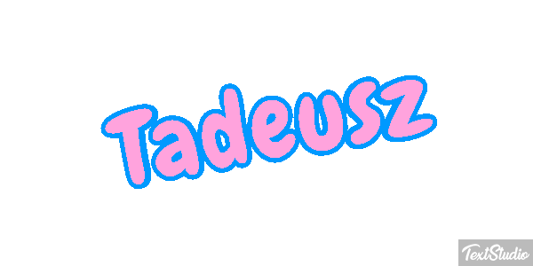 Tadeusz テキスト効果
