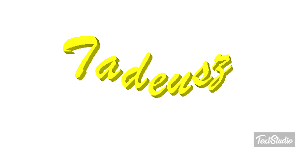 Tadeusz テキスト効果