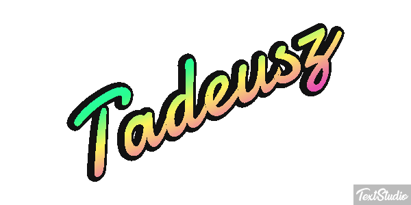 Tadeusz テキスト効果
