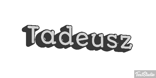 Tadeusz テキスト効果
