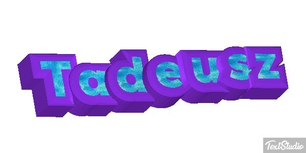 Tadeusz テキスト効果