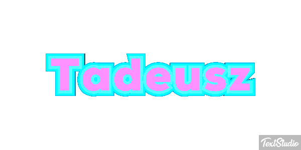 Tadeusz テキスト効果