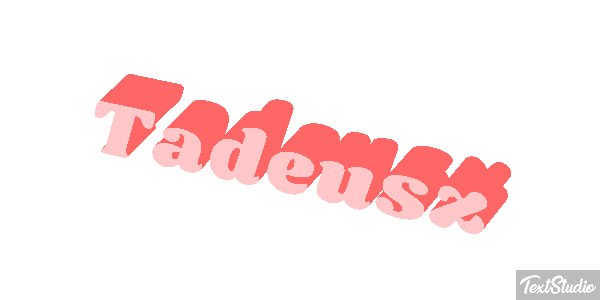 Tadeusz テキスト効果