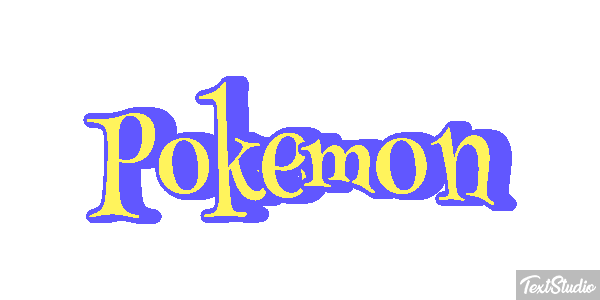 Pokémon Text effect