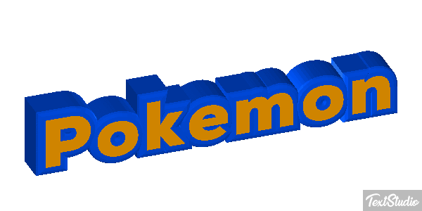 Pokémon Text effect