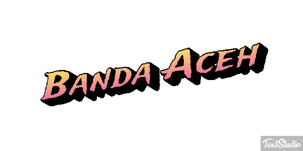 Banda Aceh Texteffekt