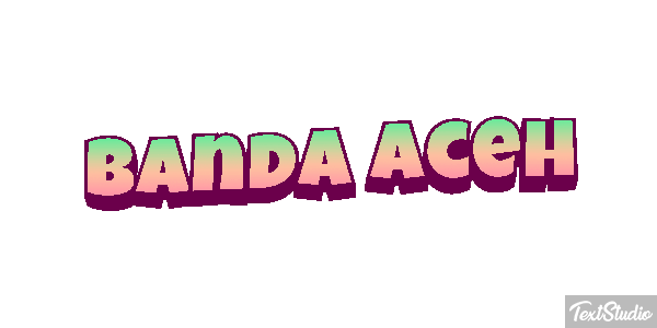 Banda Aceh Texteffekt