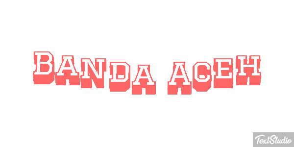 Banda Aceh Texteffekt