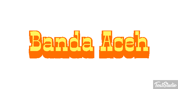 Banda Aceh Texteffekt