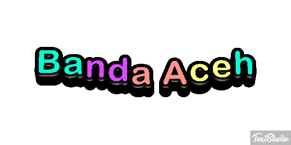 Banda Aceh Texteffekt