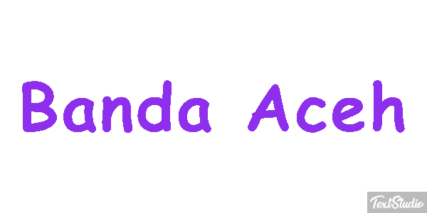Banda Aceh Texteffekt