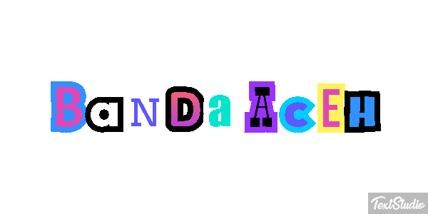 Banda Aceh Texteffekt