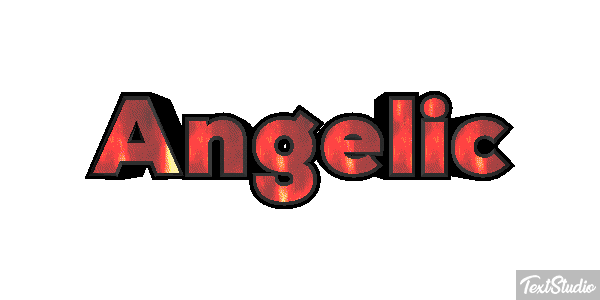 Angelic Text effect