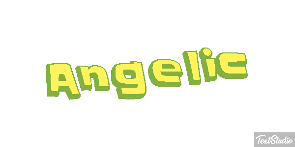 Angelic Text effect