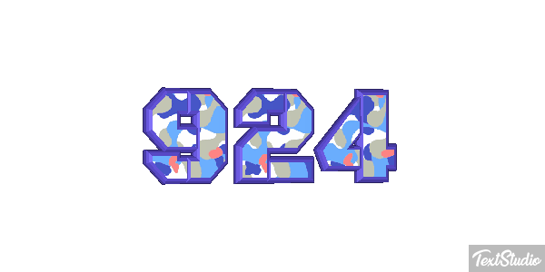 924 Text effect