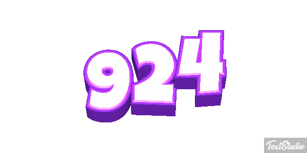 924 Text effect