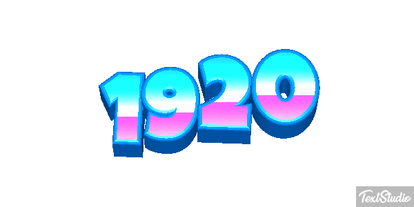 1920 テキスト効果