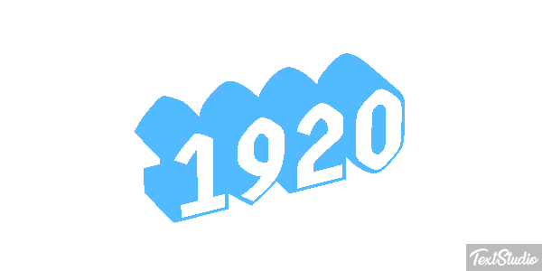 1920 テキスト効果