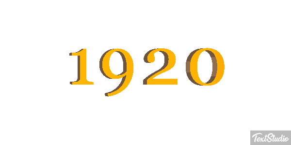 1920 テキスト効果