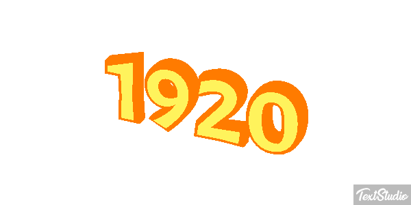 1920 テキスト効果