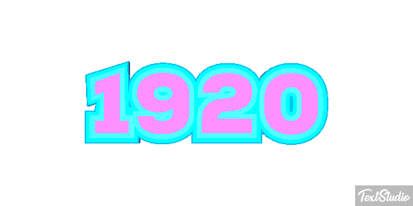 1920 テキスト効果