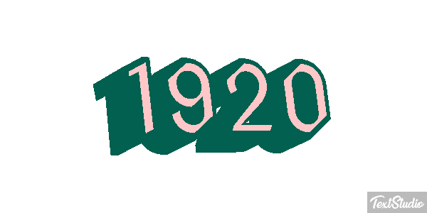 1920 テキスト効果